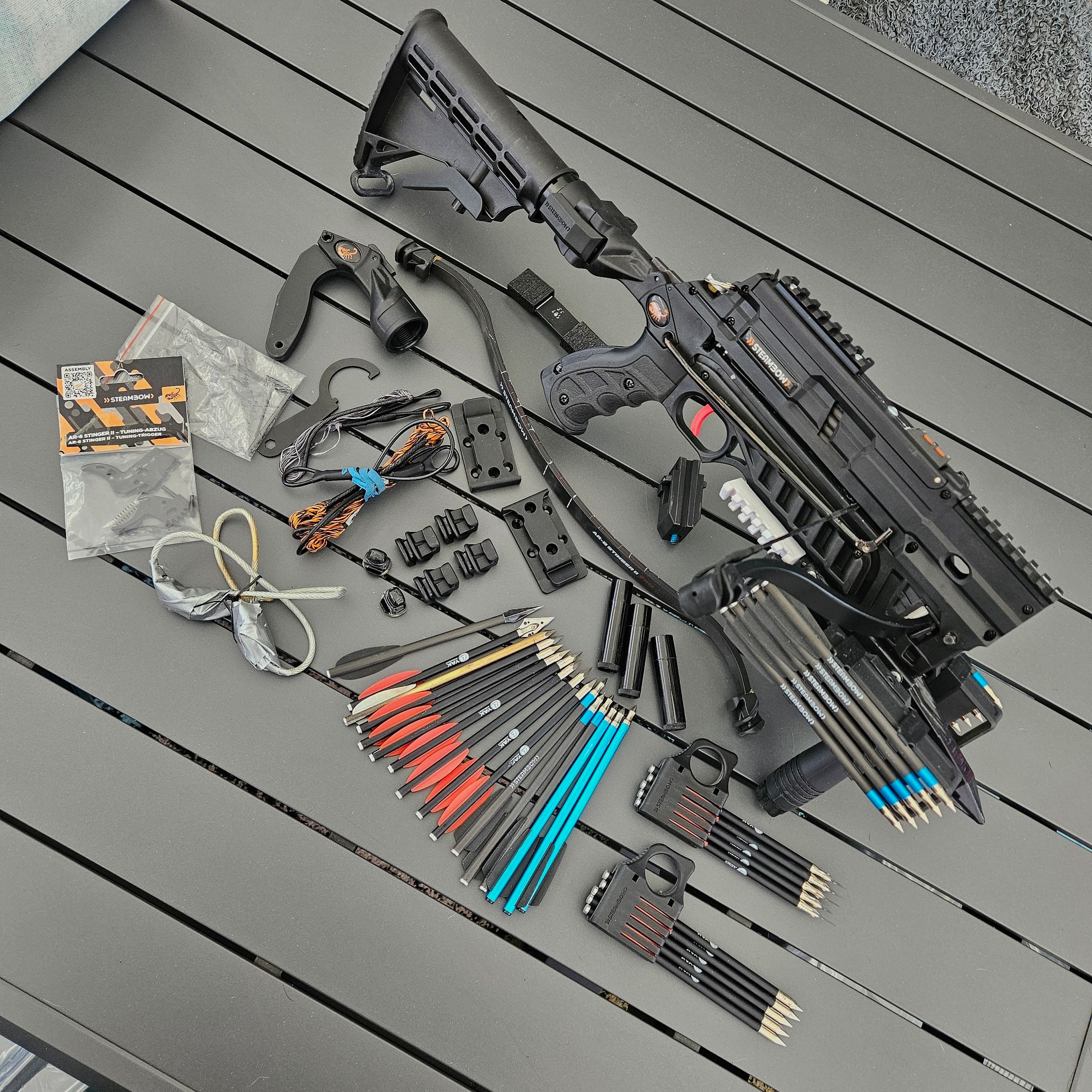Steambow AR 9 Pistol Crossbow Set