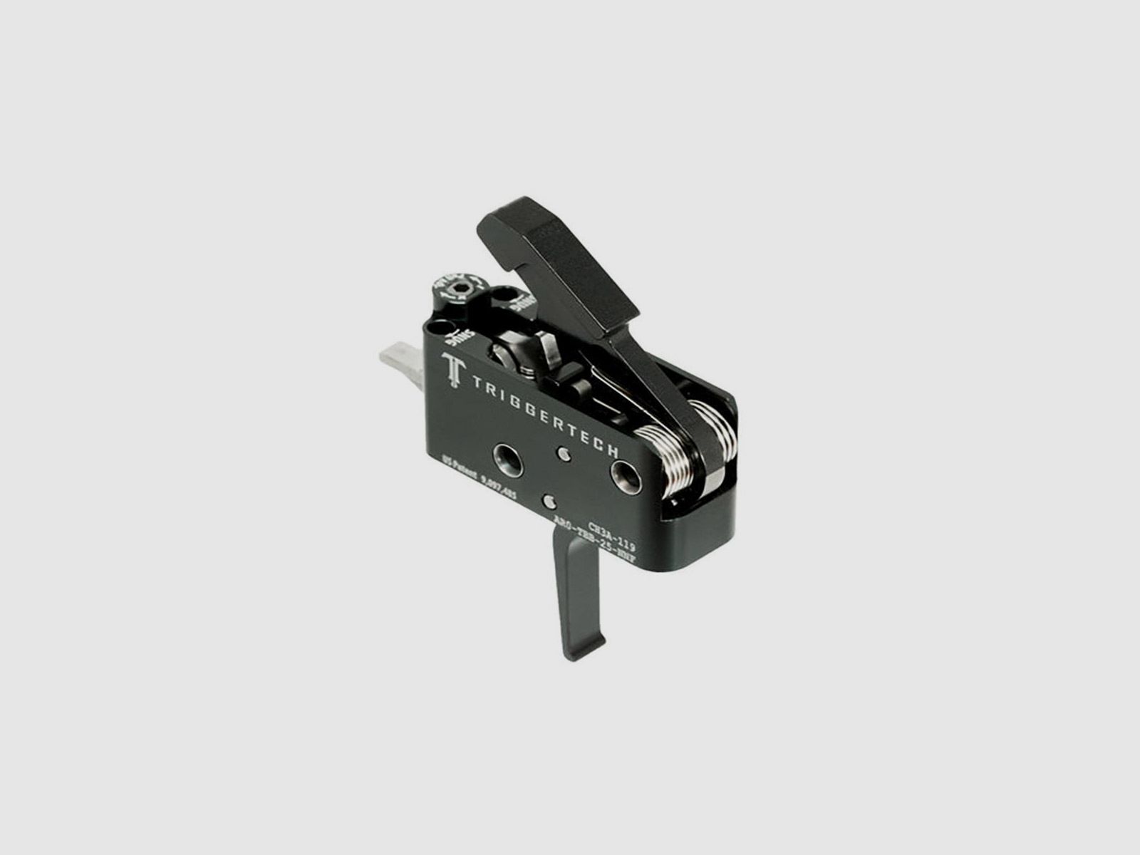 Adaptable 2-Stage 2.5-5lbs straight black AR15, image 4 sur 4