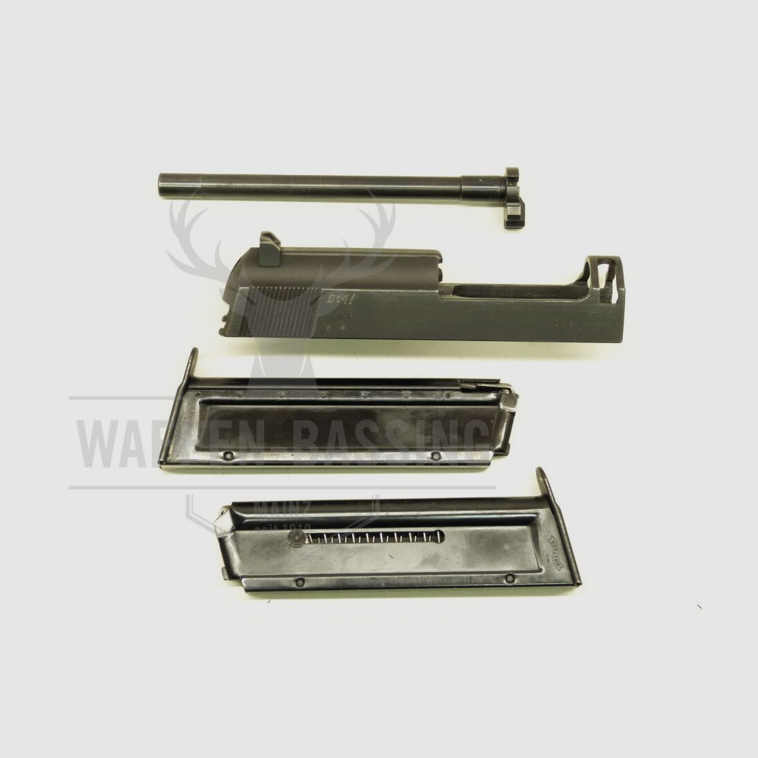 Walther interchangeable system, insert system for all Walther P38/P1 pistols