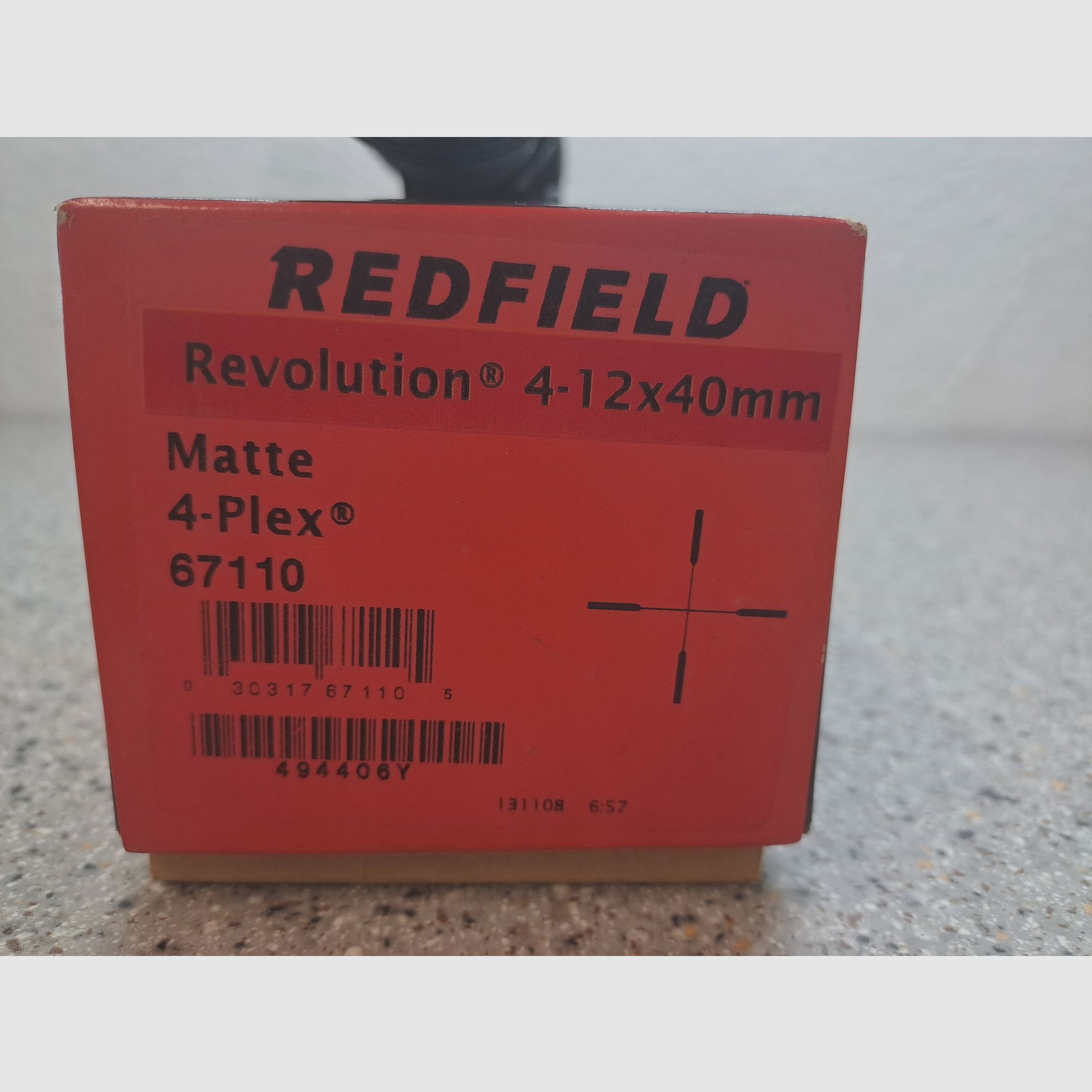 Redfield Revolution 4-12×40  Matte 4-Plex 67110, mit Montage Weaver
