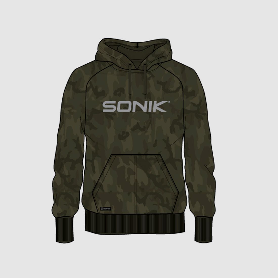 Sonik Camo Hoody