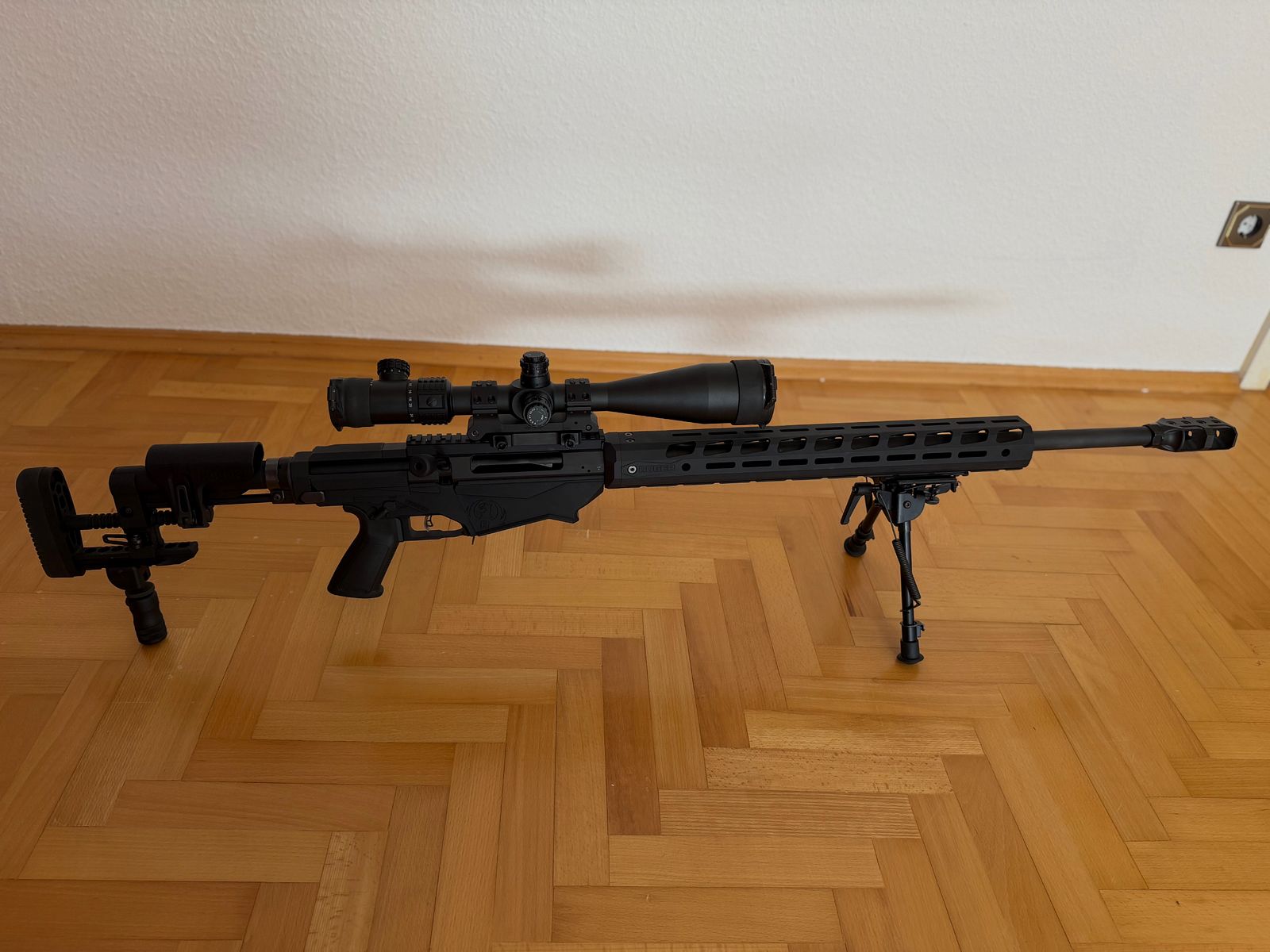 Ruger Precision Rifle cal .338 inkl. Zielfernrohr, Zweibein & Zubehör - Top Zustand 