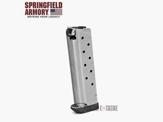 Magazine SPRINGFIELD ARMORY 9 Rounds Cal 9mm Inox with Slam Pad