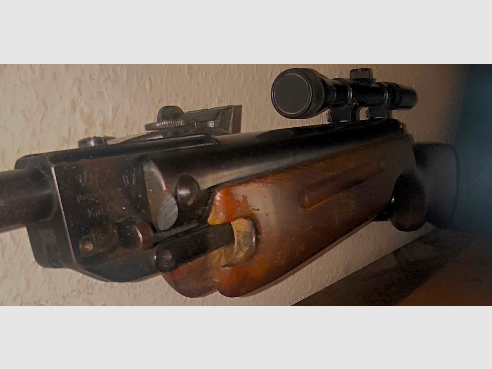Weihrauch HW 35 im  Kaliber 4,5mm, mit ZF BUSHNELL 3×7×20mm &  Weihrauch Schalldämpfer 15mm +2mal Dosen Spitzkopf Diablos  4,5mm