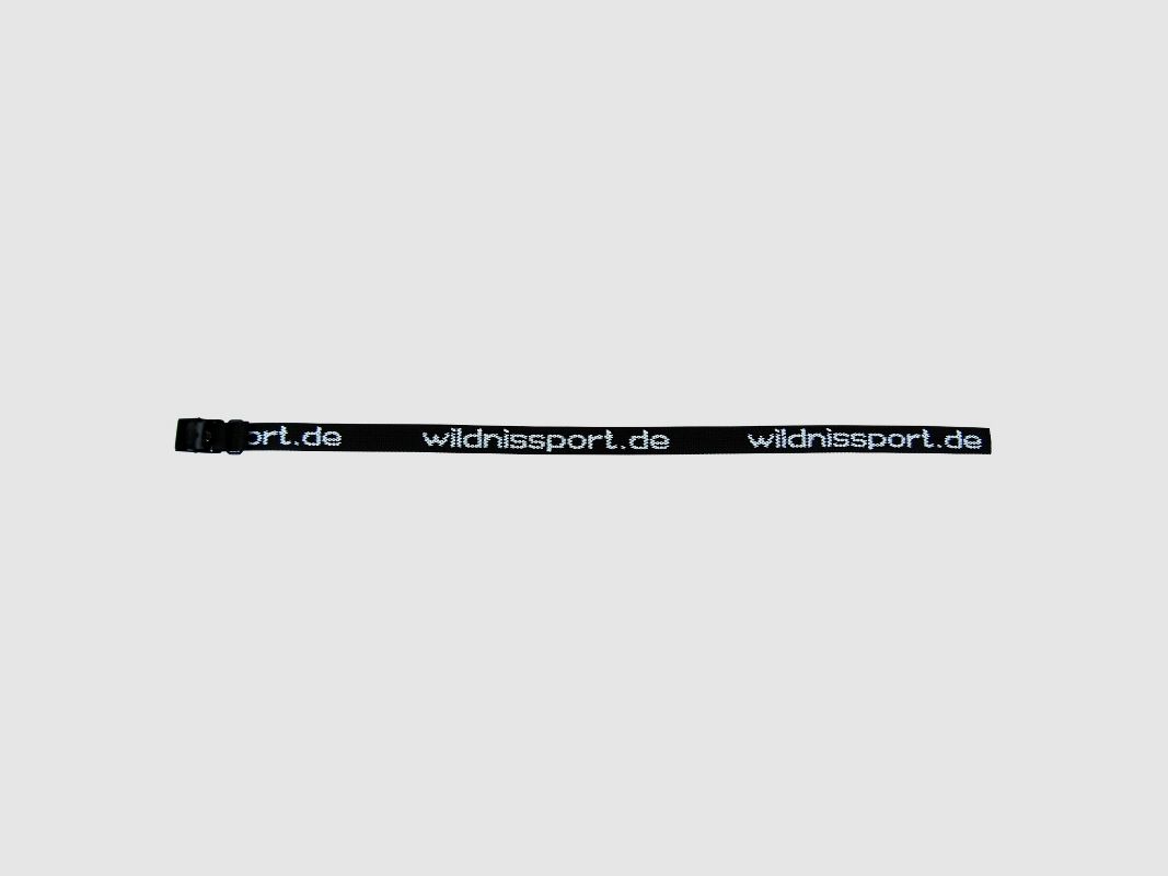 Wildnissport Spannriemen / Spanngurt 50cm Schwarz