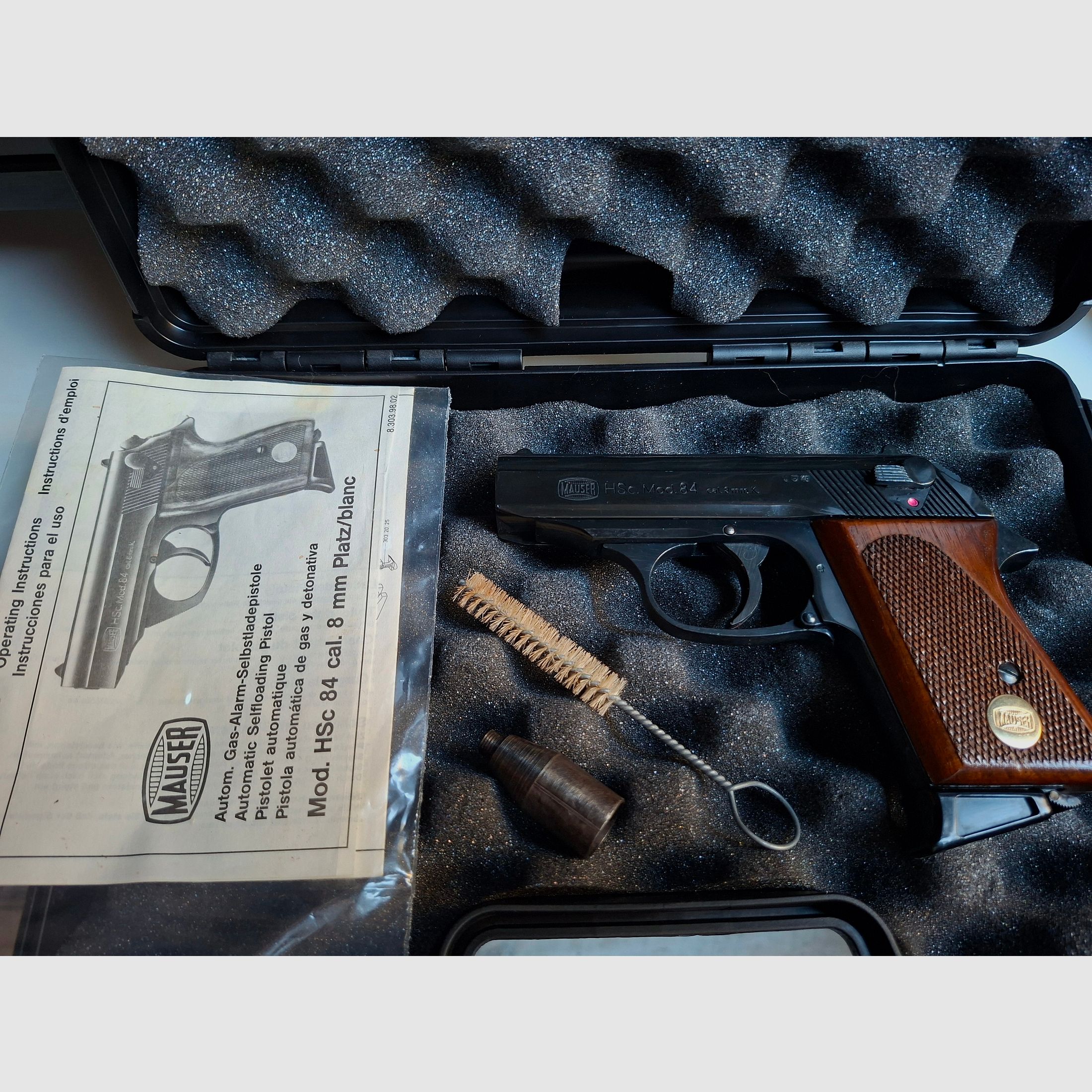 Mauser HSc. Mod.84 Kaliber 8mm Knall