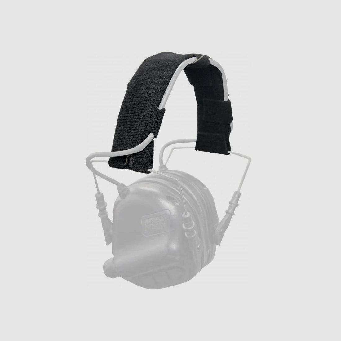M62 Headset Velcro Cover, Black, image 2 of 4