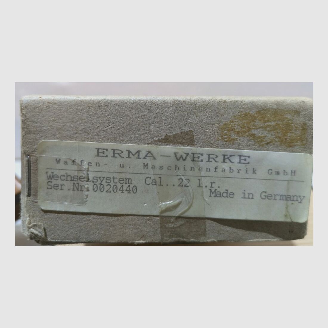 Erma Werke ESP 85 mit WS
