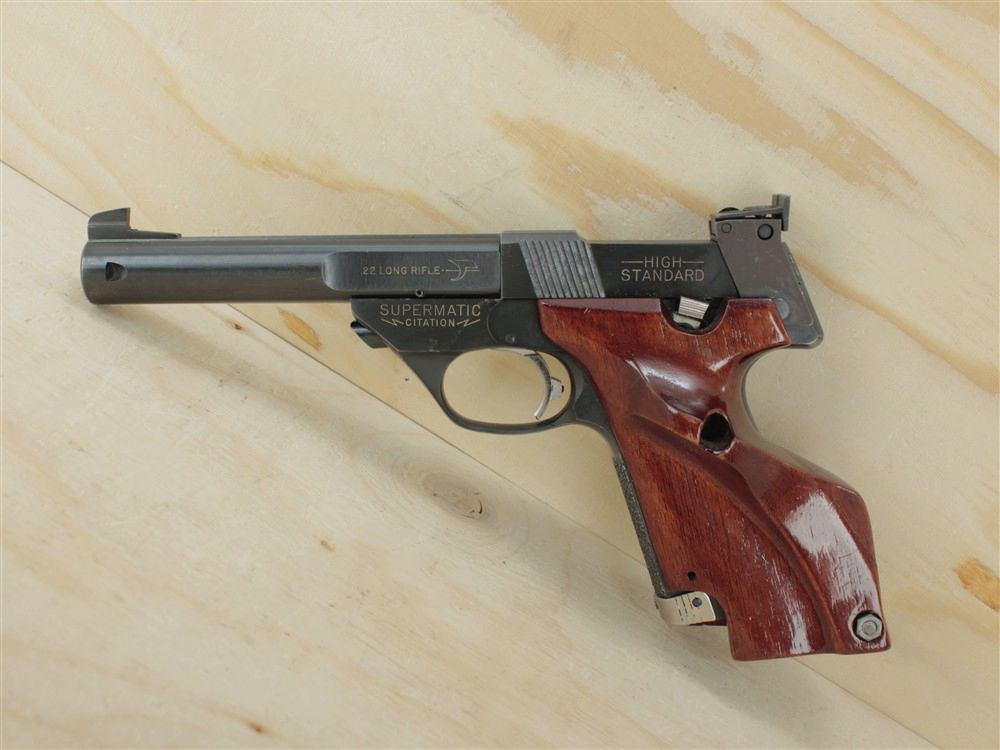 Pistolet semi-automatique HIGH STANDARD Supermatic Citation cal. .22 LR, image 1 sur 4