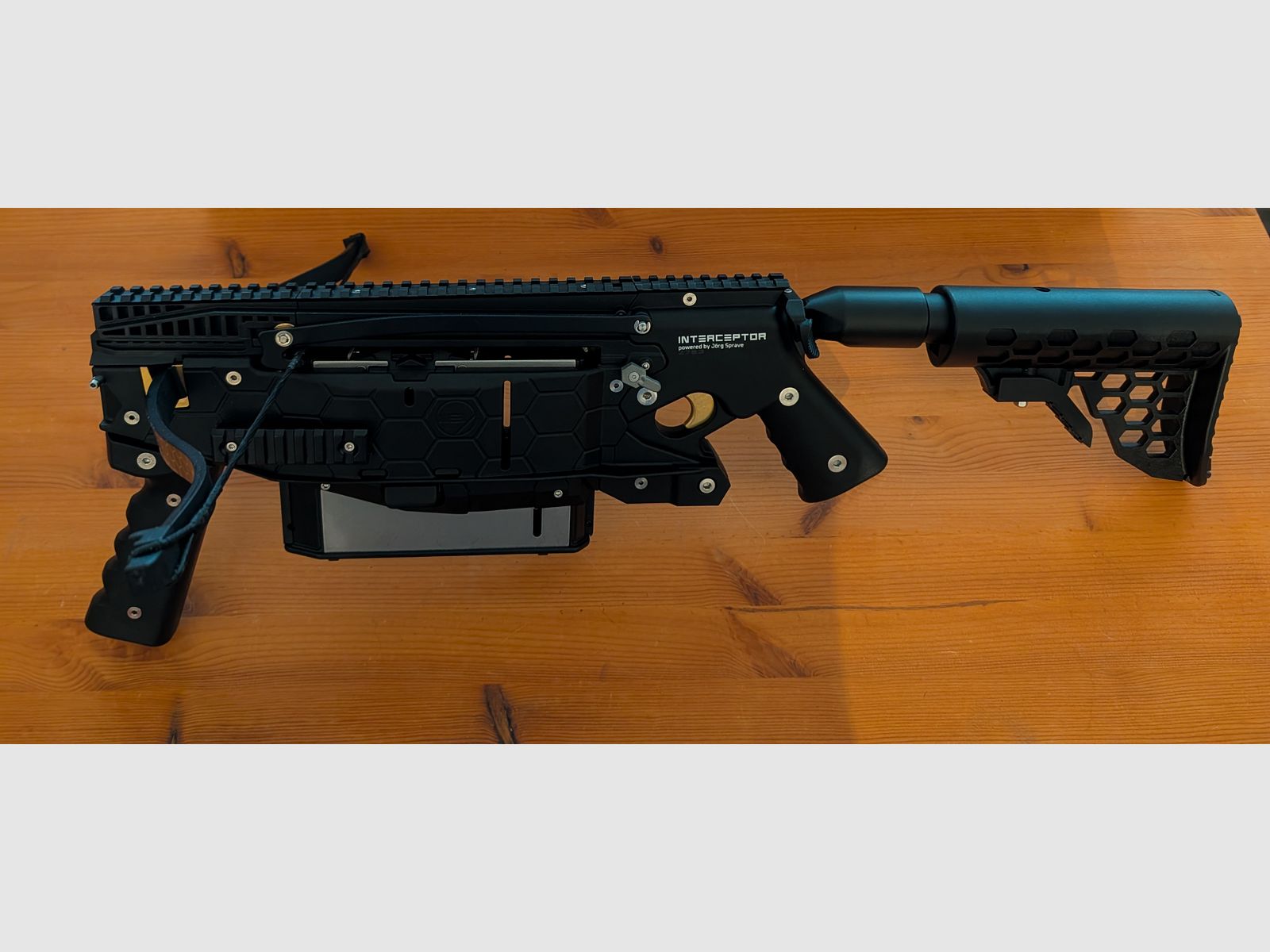 GoGun MEY Interceptor Armbrust + 30 Bolzen + Zubehör