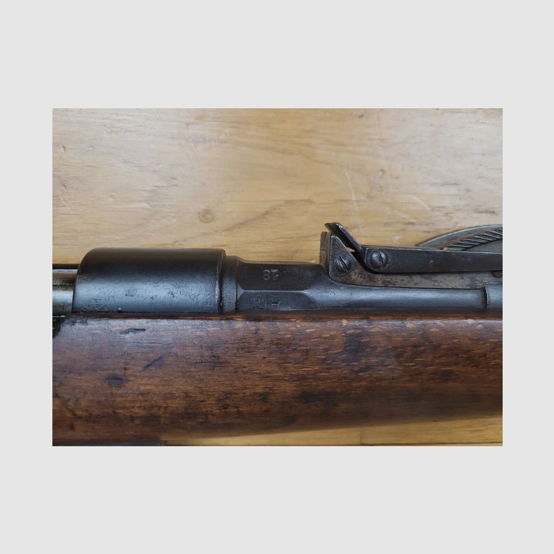 Zeer mooi infanteriegeweer Carcano – Mod 1891 – kal. 6,5×52 – in zijn ongerepte originele configuratie uit de Eerste Wereldoorlog – uitstekende loop – hout en nummer overeenkomend – TBE, afbeelding 5 van 29