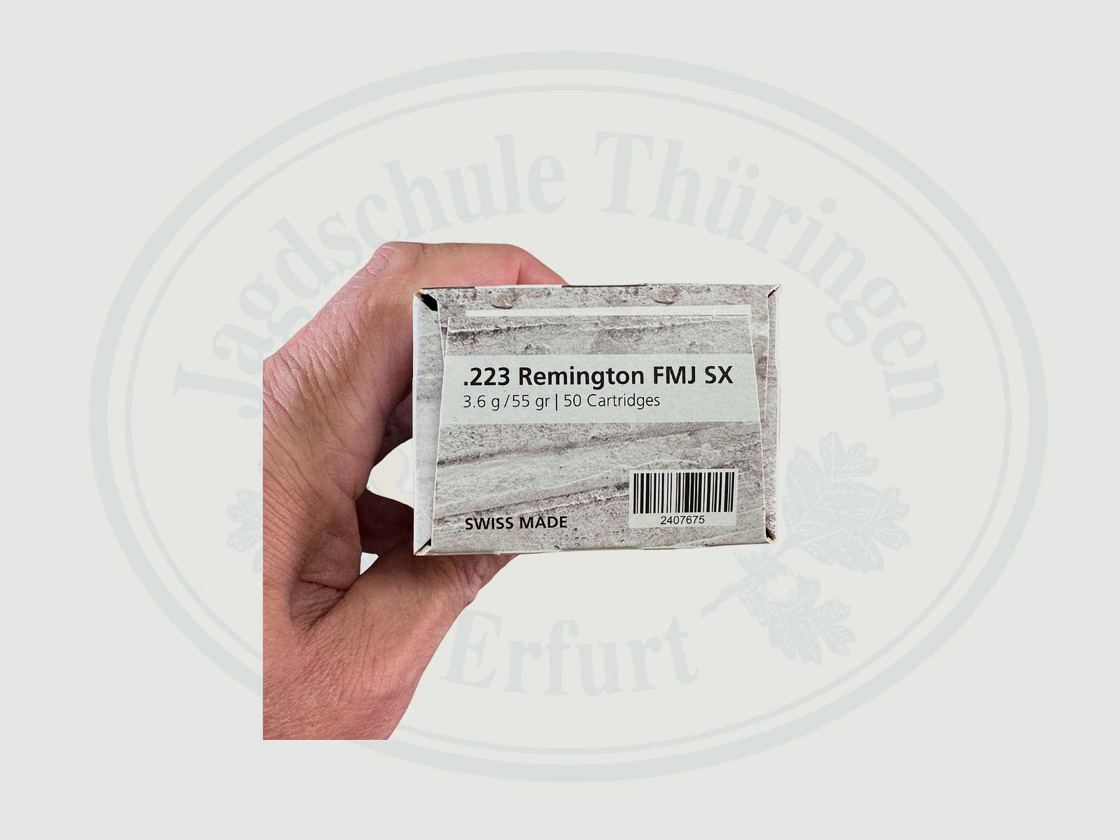 .223 Remington FMJ SV 3.6gr/55gr