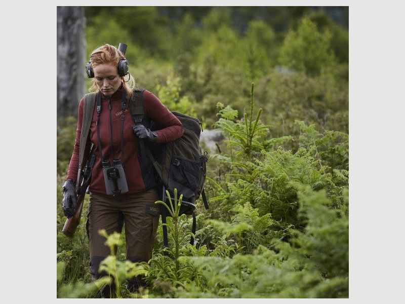 HÄRKILA Vestmar Hybrid Lady Damen Fleece Jacke Farbe Syrah Red - Melange, Bild 2 von 4