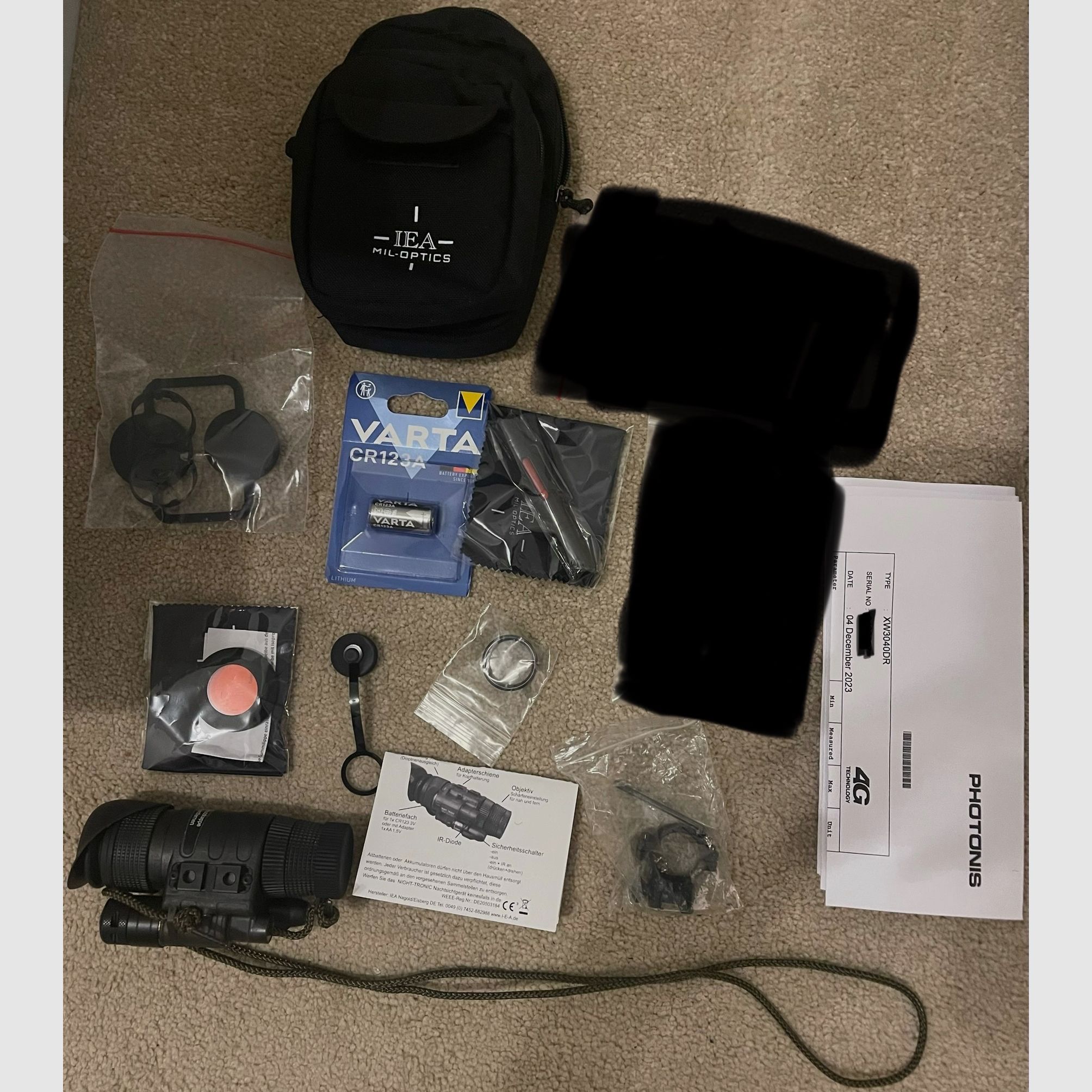 Mum-14 / NT940 y compris accessoires