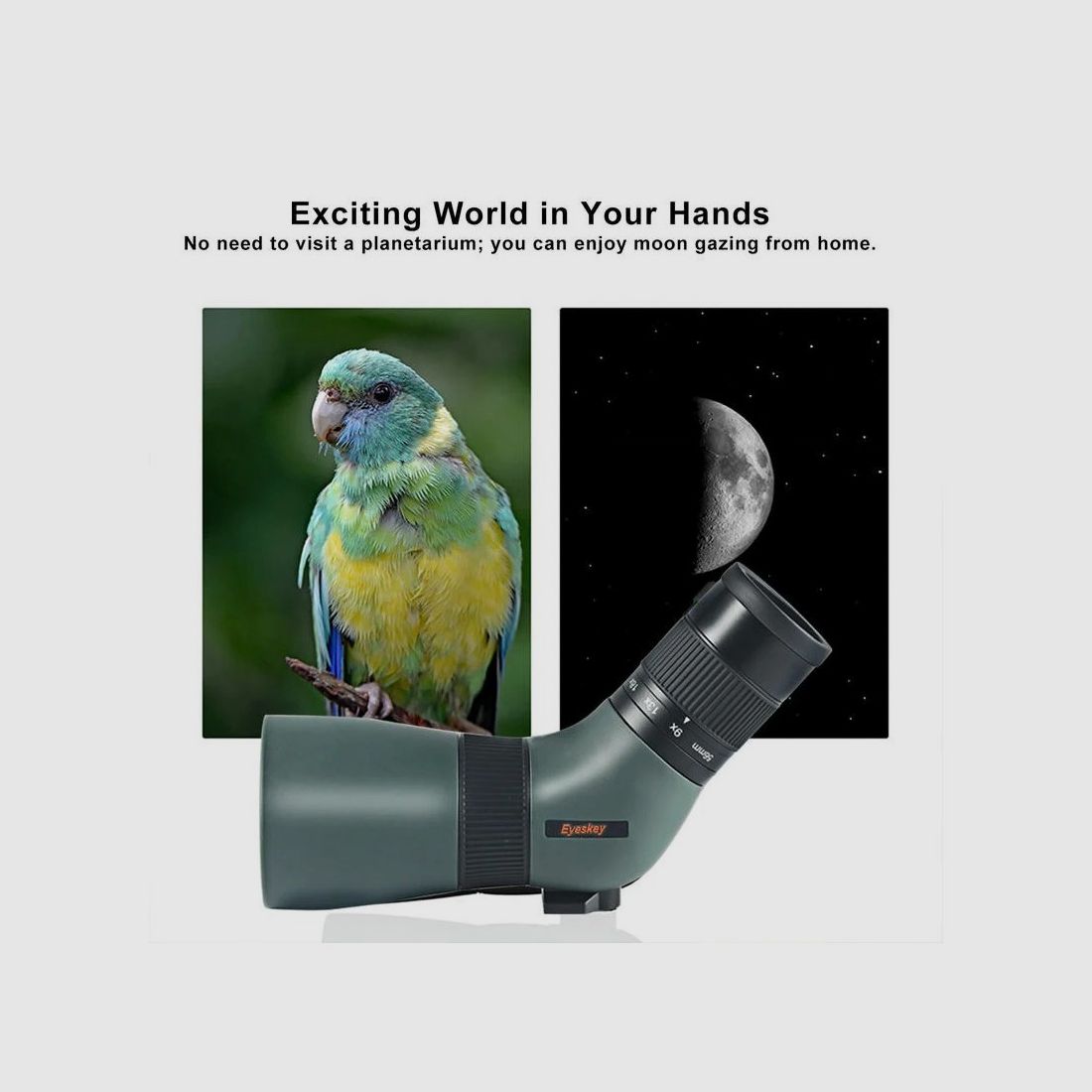 EYESKEY SKYPOWER 9-27X56 SPOTTING SCOPE, image 5 of 5