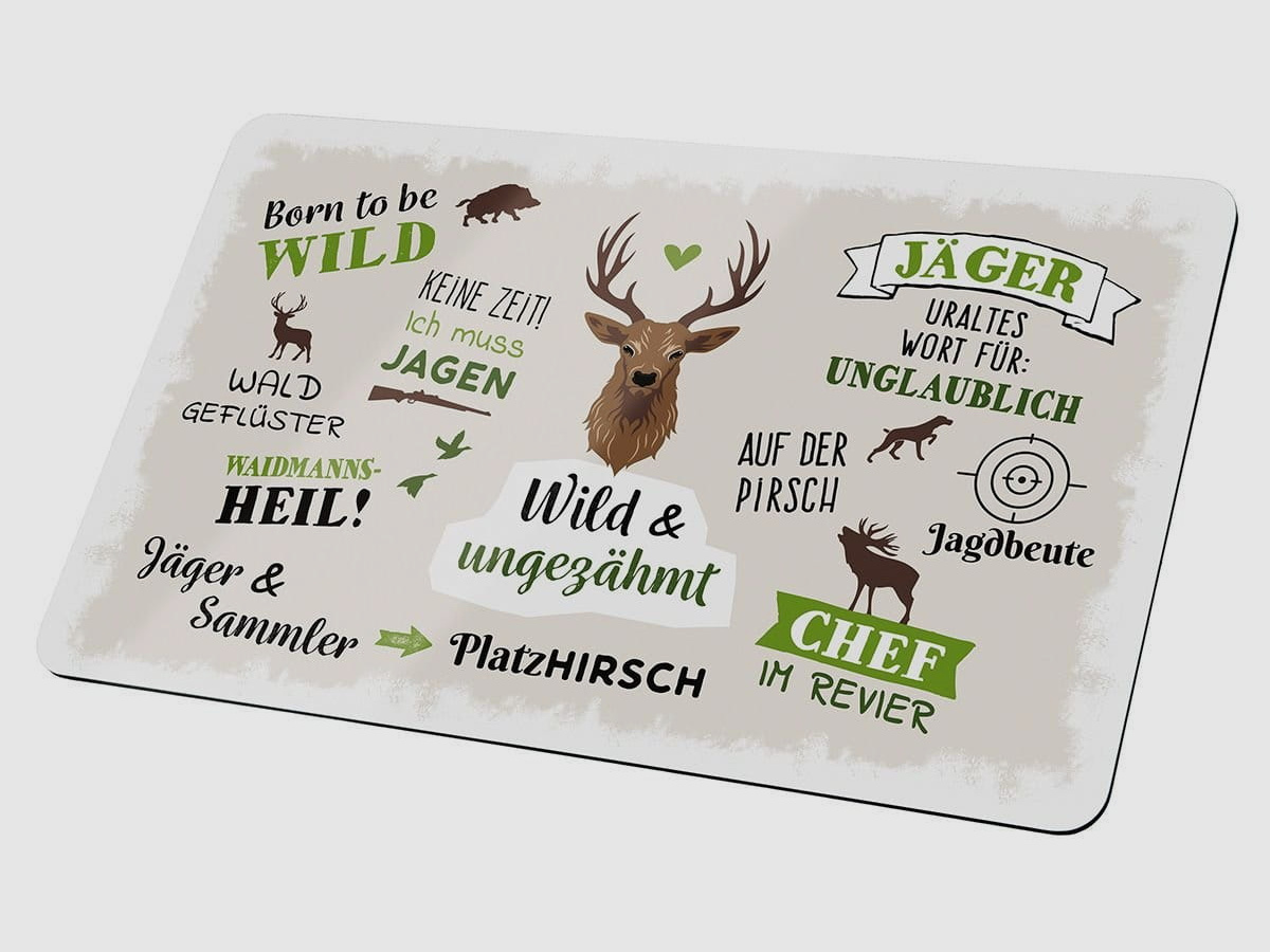 Gilde Brettchen Weisheit Wild & ungezähmt