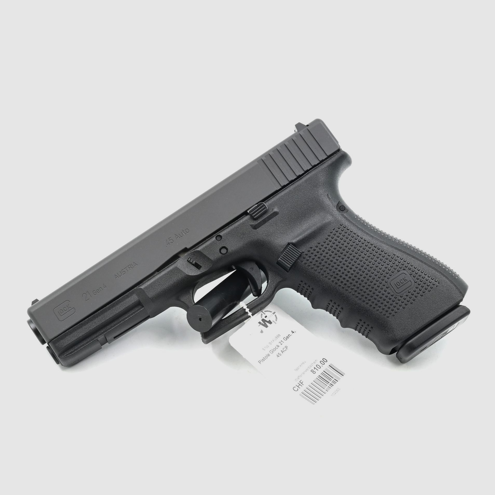 Pistolet Glock 21 Gen4, .45 ACP, image 1 sur 2