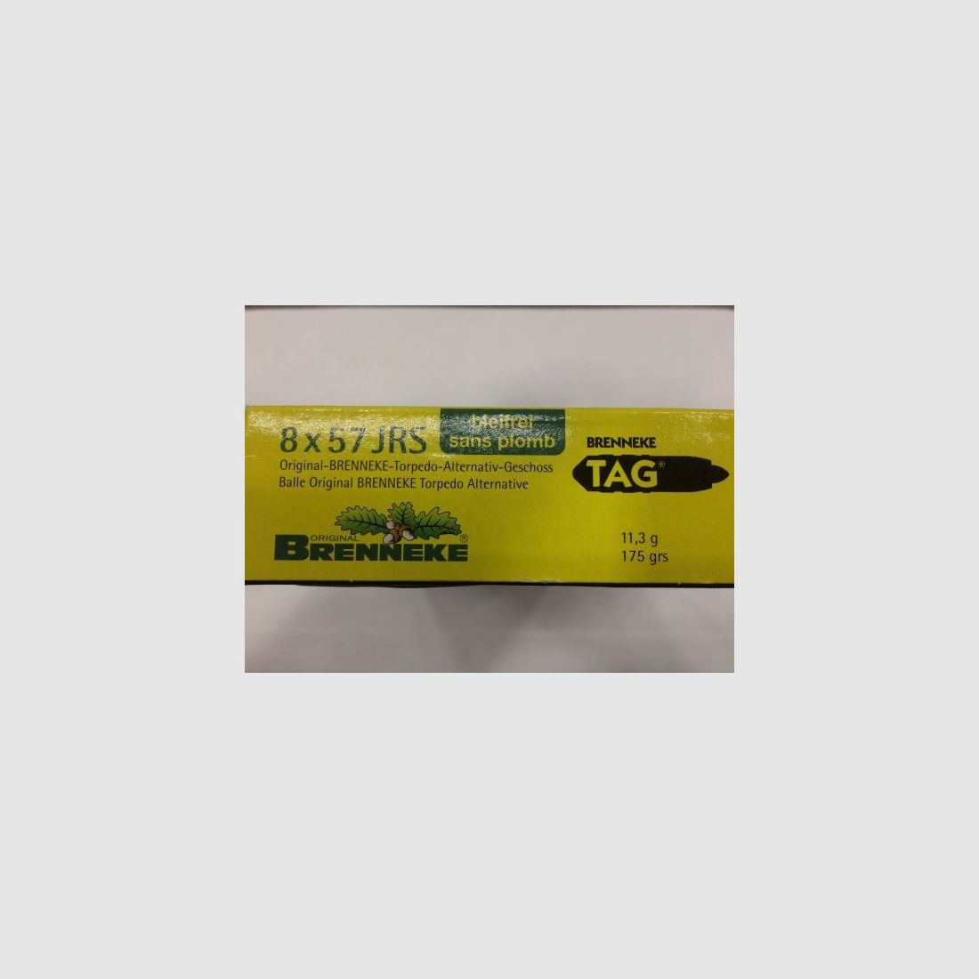BRENNEKE CARTRIDGES 8 X 57 JRS, image 1 of 2