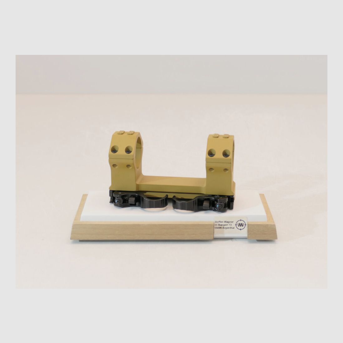 Recknagel Tac-Blockmontage 30° Neigung Gen.2 +Hebel D34mm Ral.8000