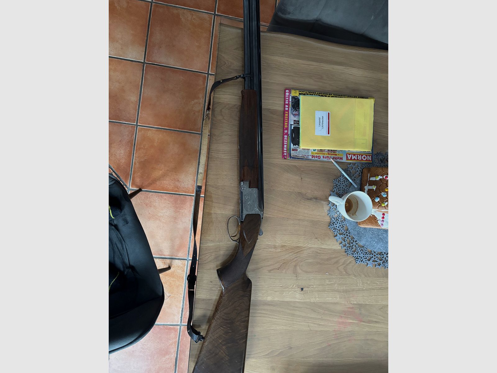 Browning FN B26 double-barreled shotgun