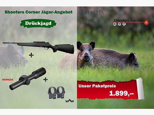Beretta BRX1 Drückjagd-Paket Kal. .308 Win