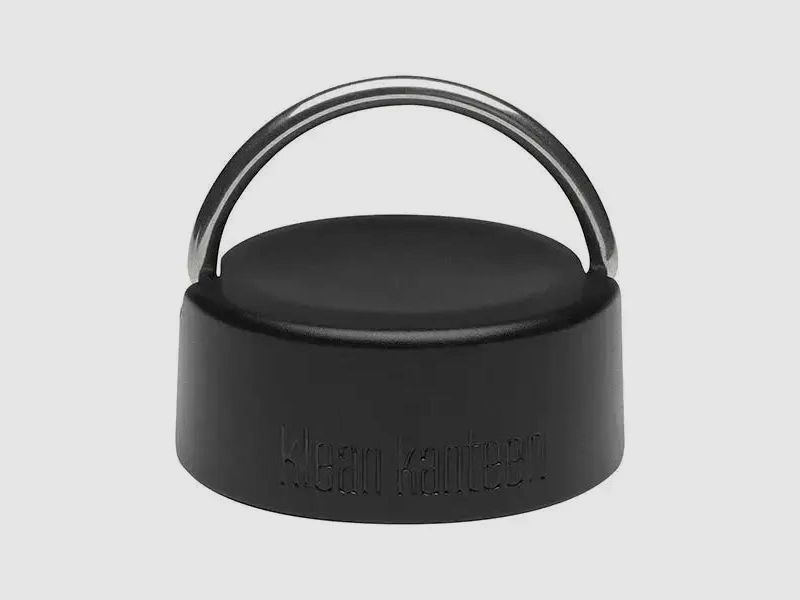 Klean Kanteen Wide Loop Cap Wide Mouth Bottles-BK