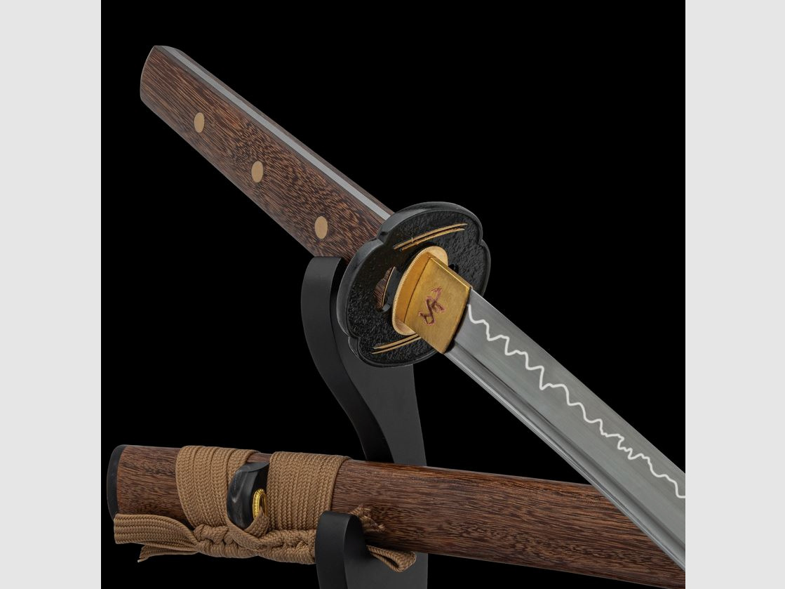 Shikoto Tigerwood Wakizashi | 12113