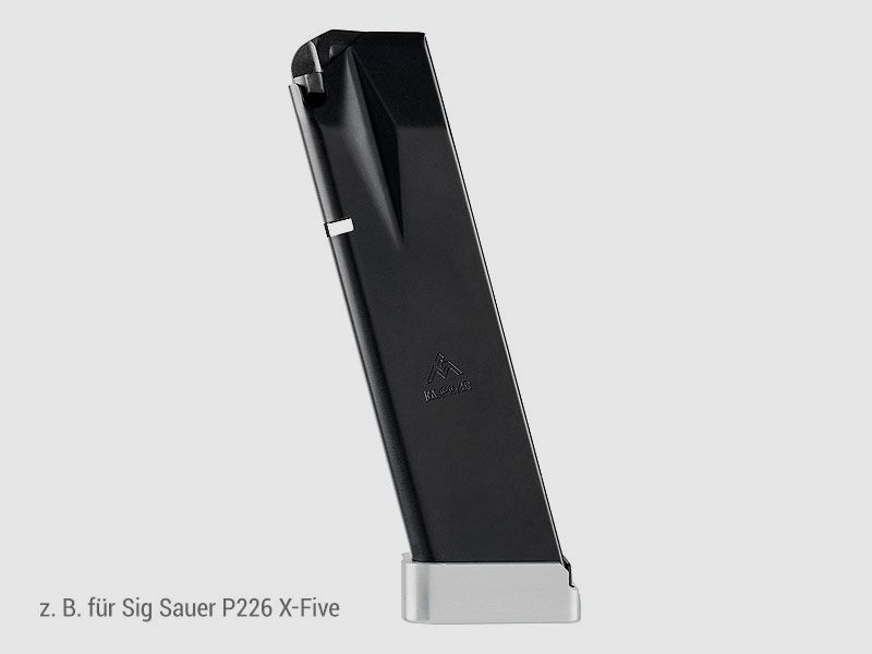 MEC-GAR Magazine for Sig Sauer P226 / 9 mm / 17 rounds / Blued