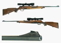 Repetitiegeweer Steyr-Mannlicher, kal. 7x64 met richtkijker