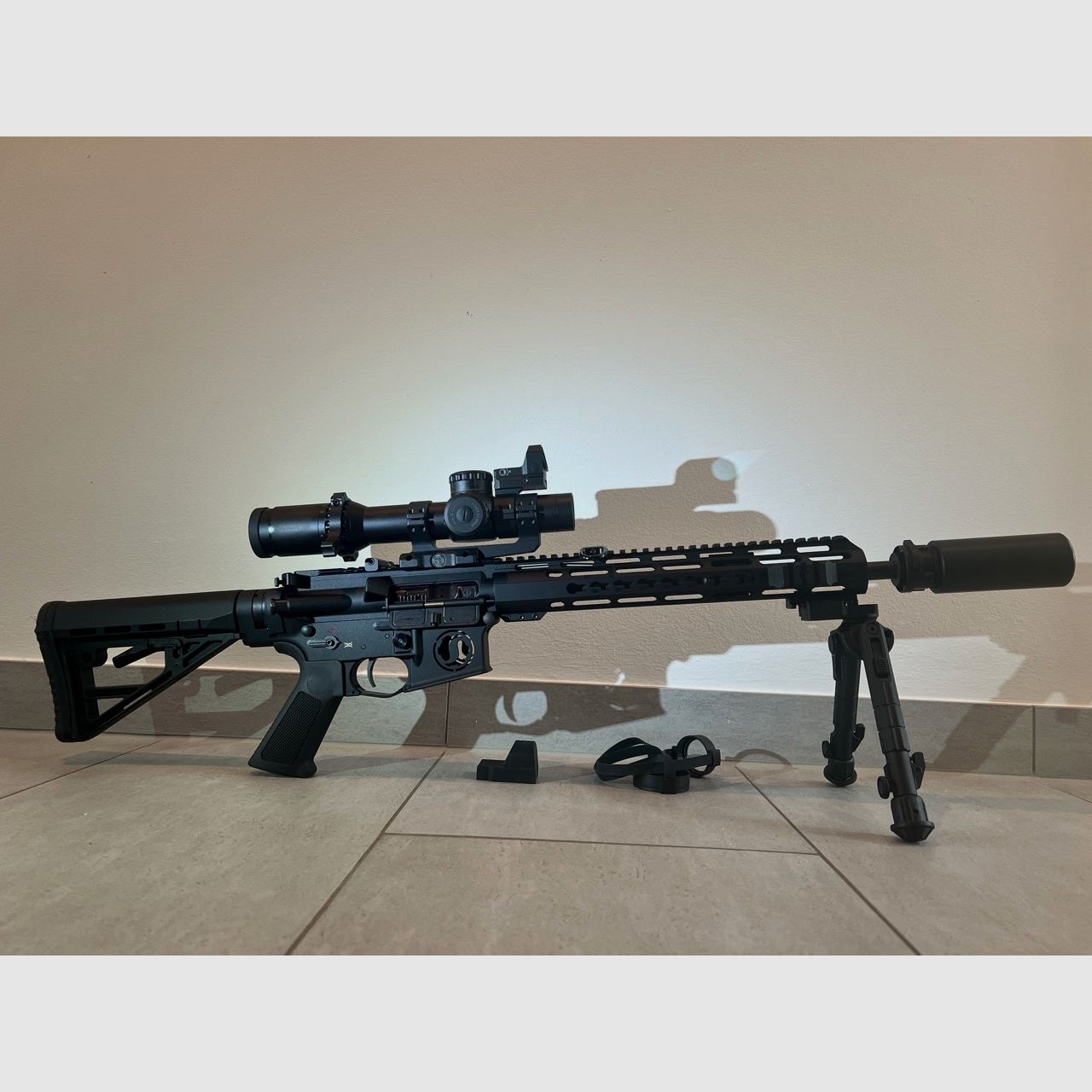 Schmeisser AR15 Dynamic, 14,5 pollici in calibro .223 incluso ZF, RD, SD, ecc.