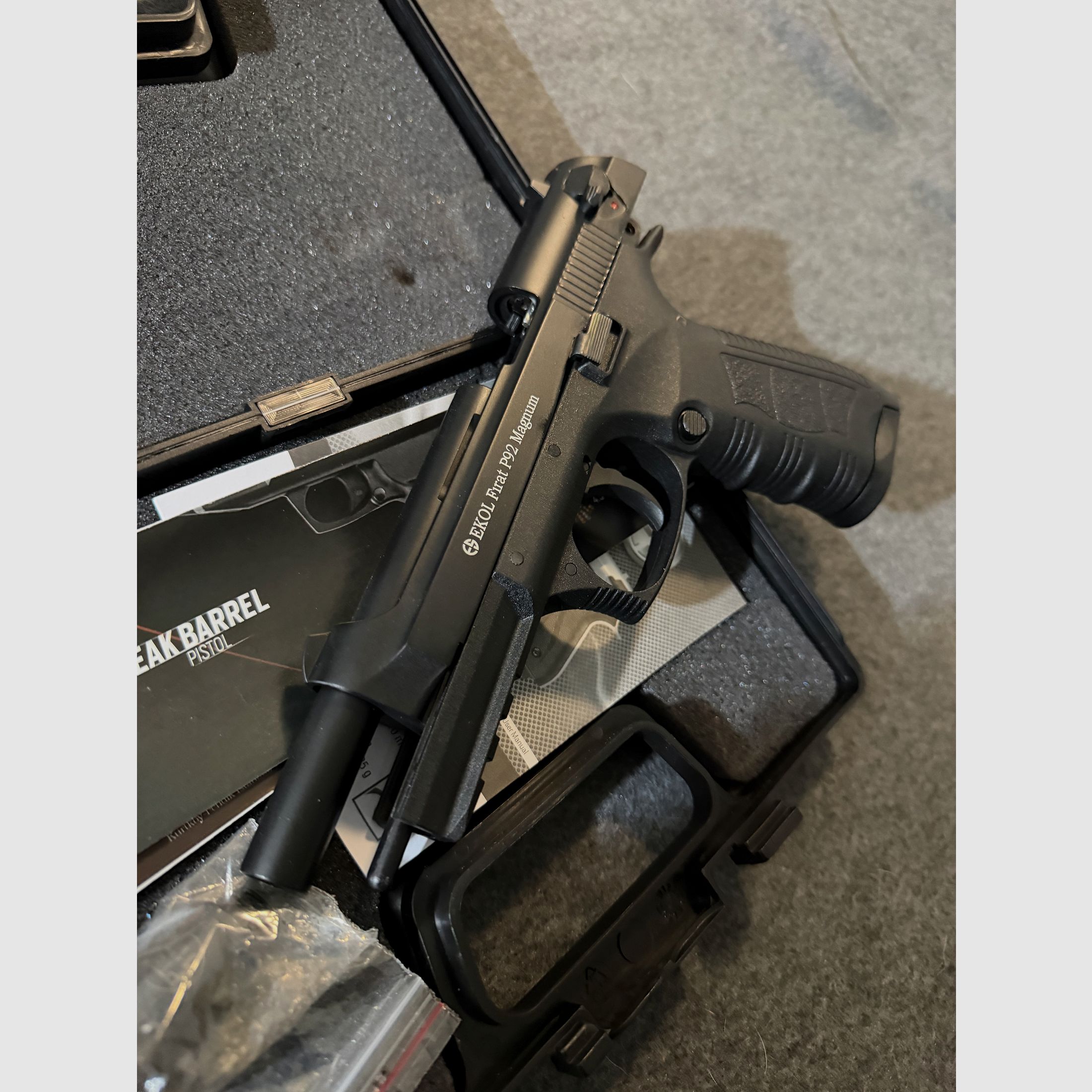 Ekol Firat P92 Schwarz (NEU) - Inklusive Versand