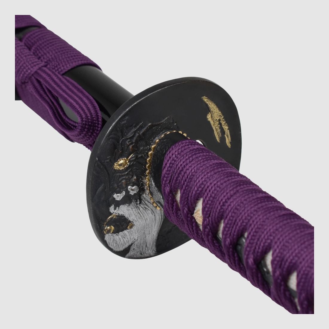 Damast Katana Purple violettes Design Sonderposten