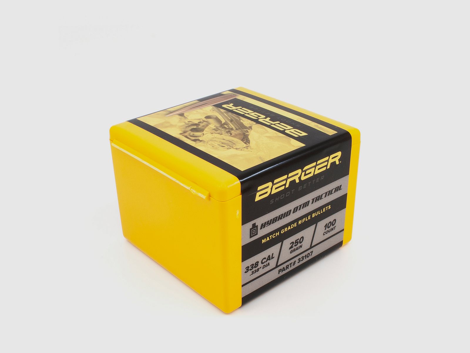 Berger Geschoss .338 Hybrid OTM Tactical 250GR 100 Stück