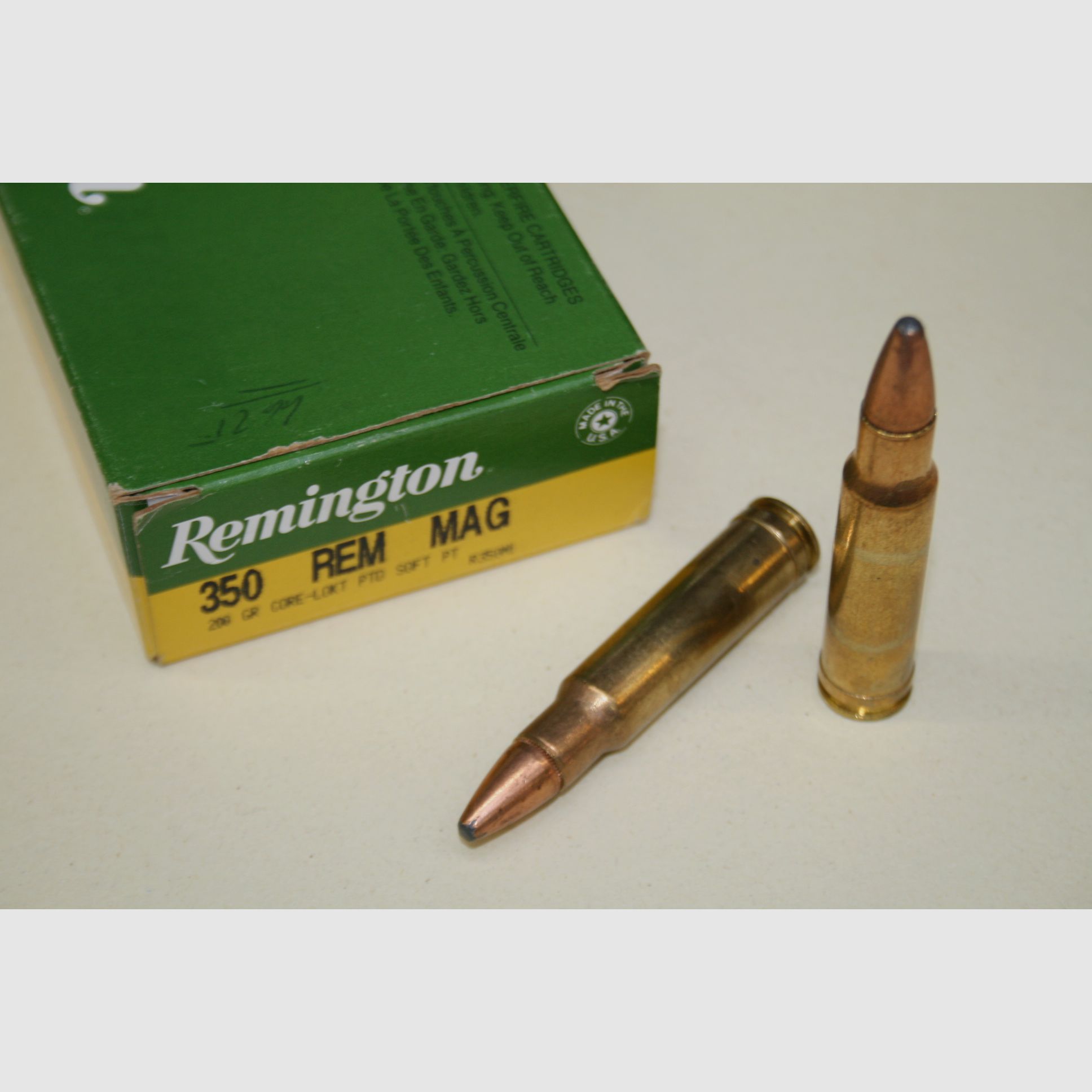 Box mit 20 Patronen .350 REMINGTON MAGNUM SP / 200gr – REMINGTON