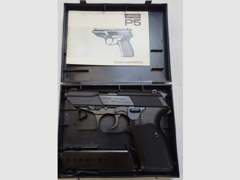 Walther P5 Pistole im Kaliber 9x19 ++NEUWERTIGER ZUSTAND++