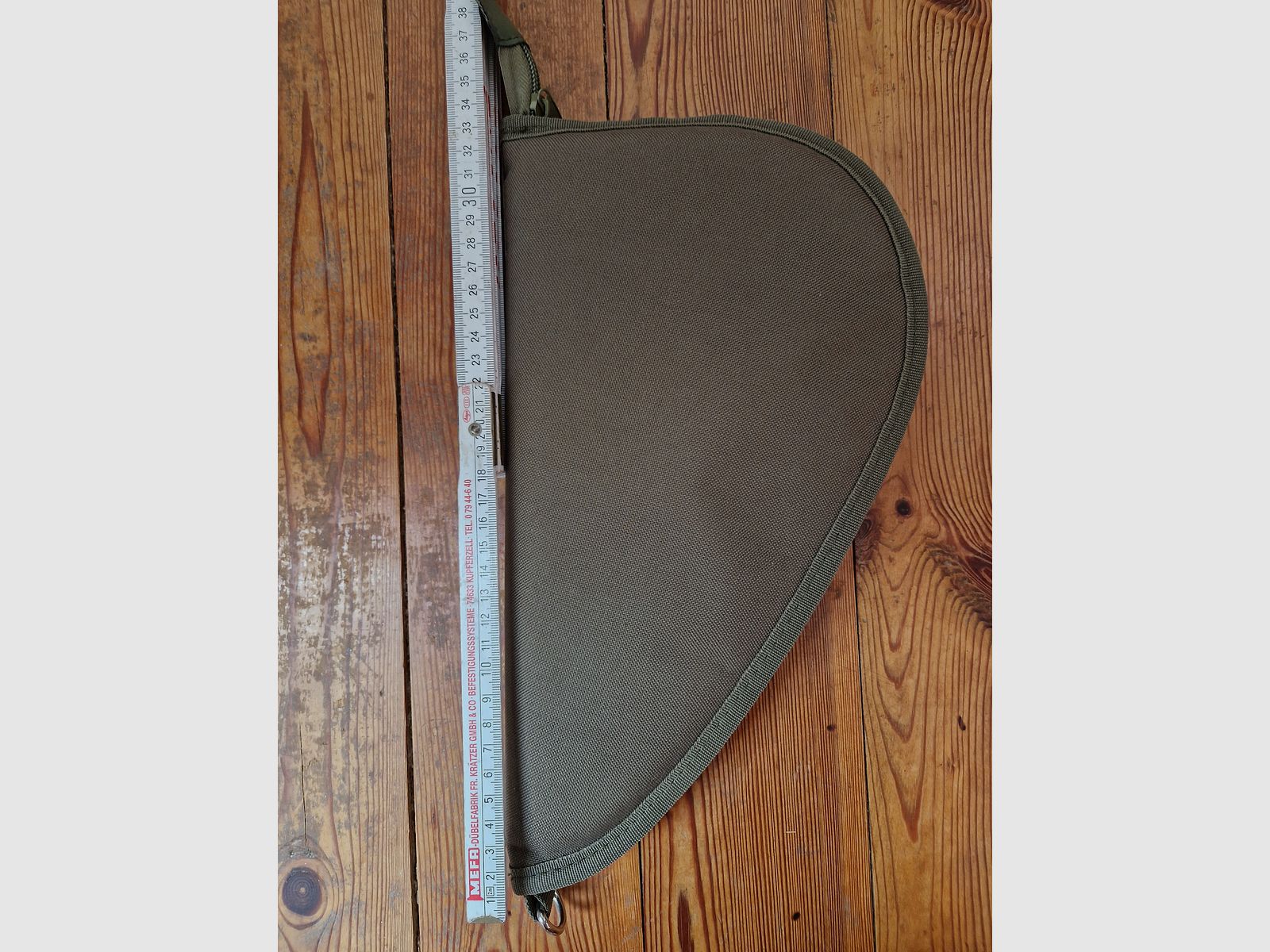 Bolsa para pistolas grande bolsa de transporte con cerradura color: oliva NUEVO