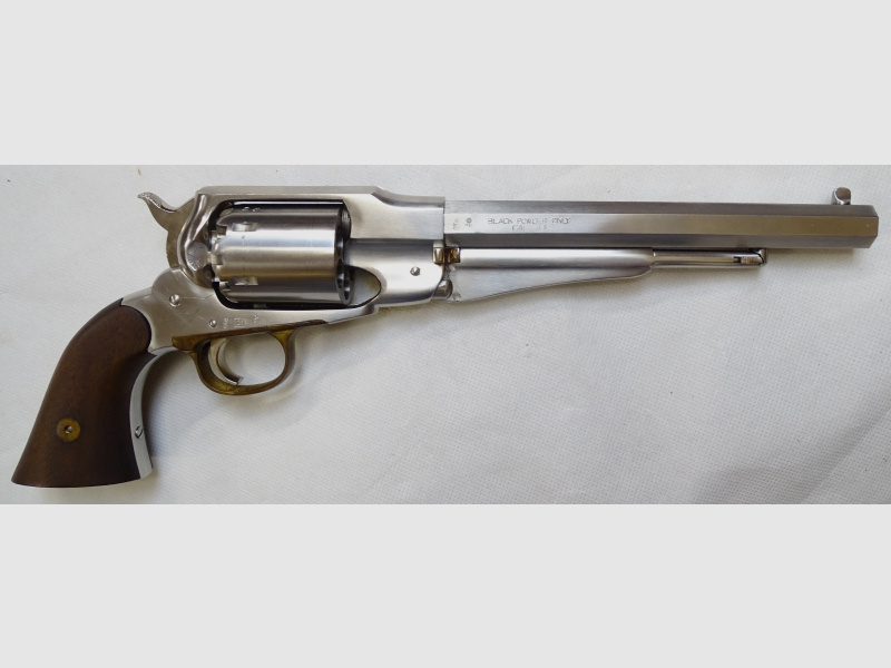 Original Hege-Uberti Perkussionsrevolver Model 1858 New Army Inox Kaliber .44