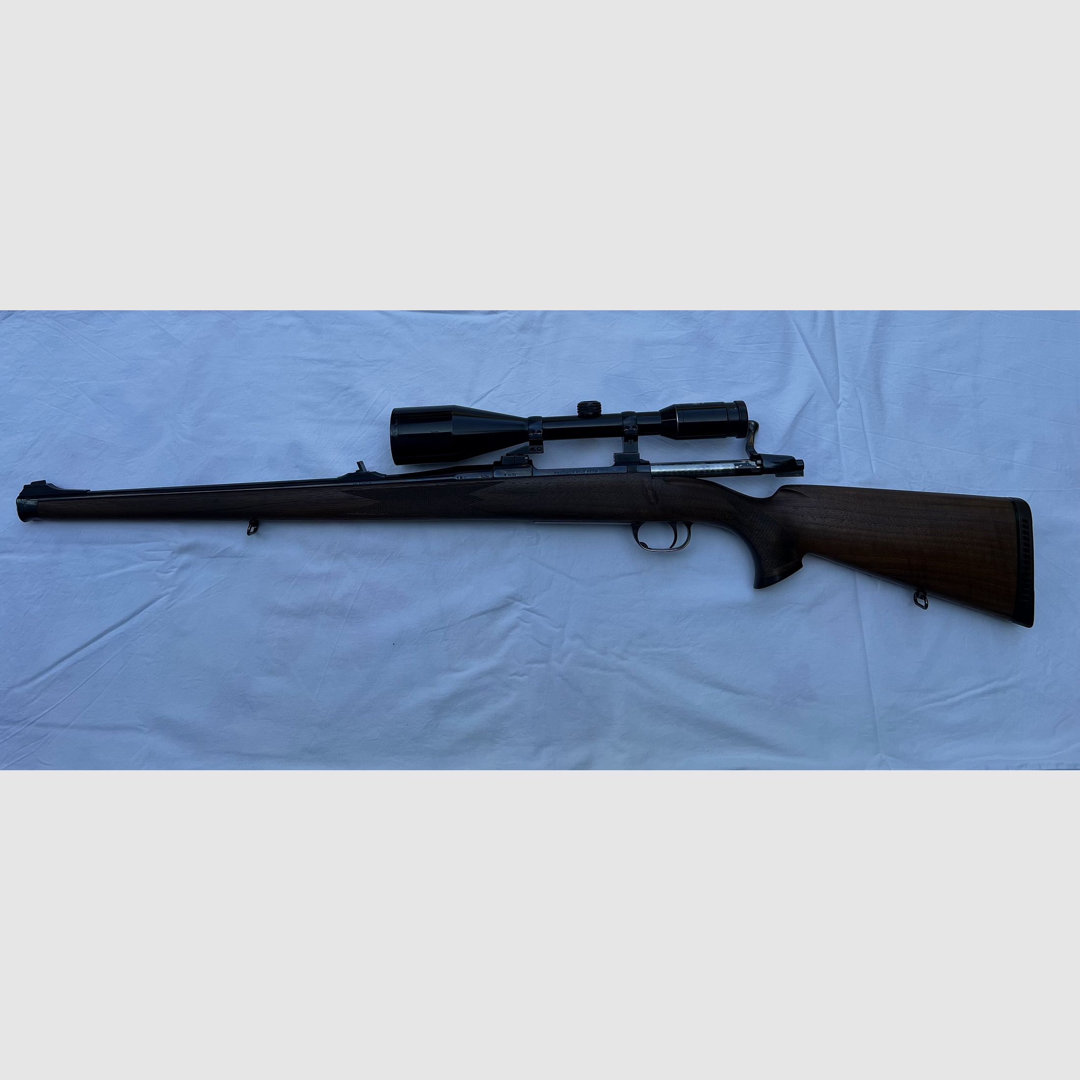Stutzen Heym SR 20 caliber 6,5x55 SM with scope Kahles