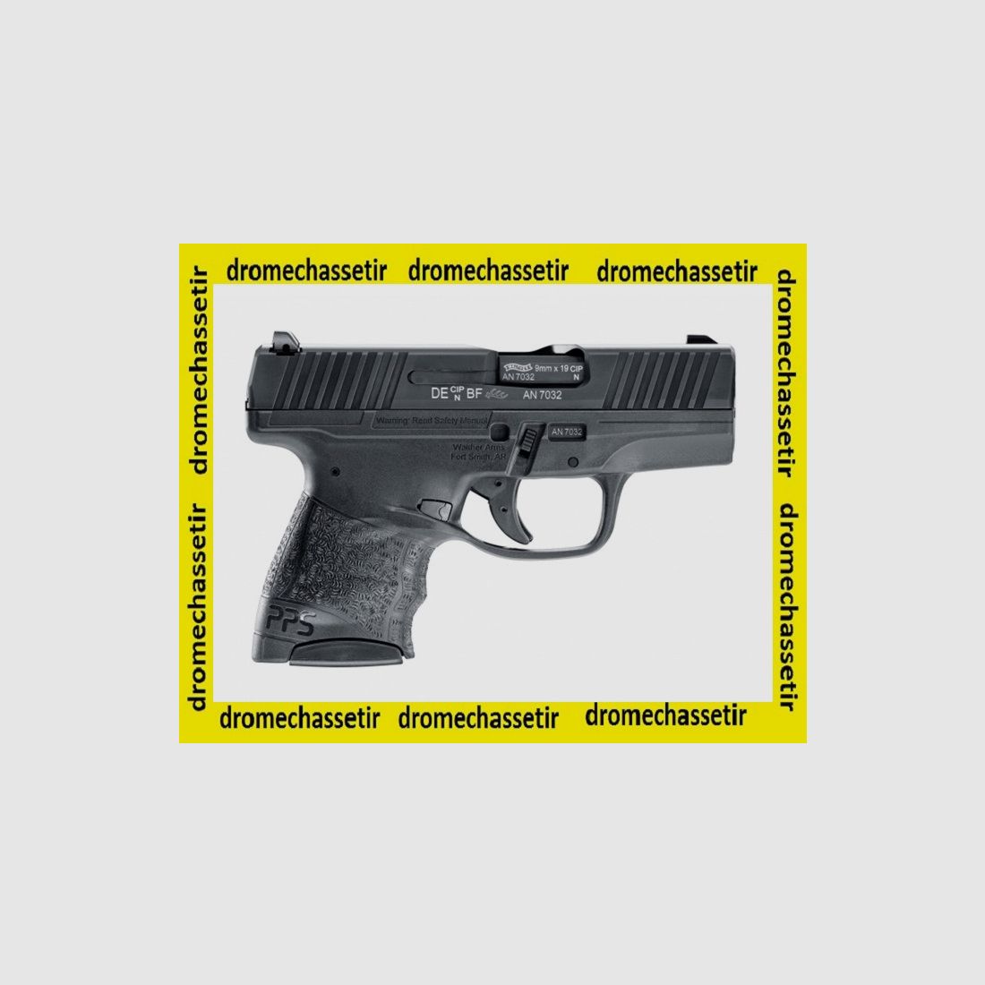 PISTOLE WALTHER PPS M2 KAL. 9X19, 6/7/8 SCHUSS, Bild 1 von 3