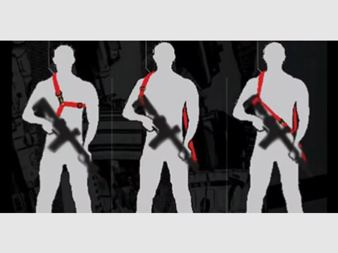 Taktischer Gewehrriemen  1, 2 und 3 Punkt Gun Sling