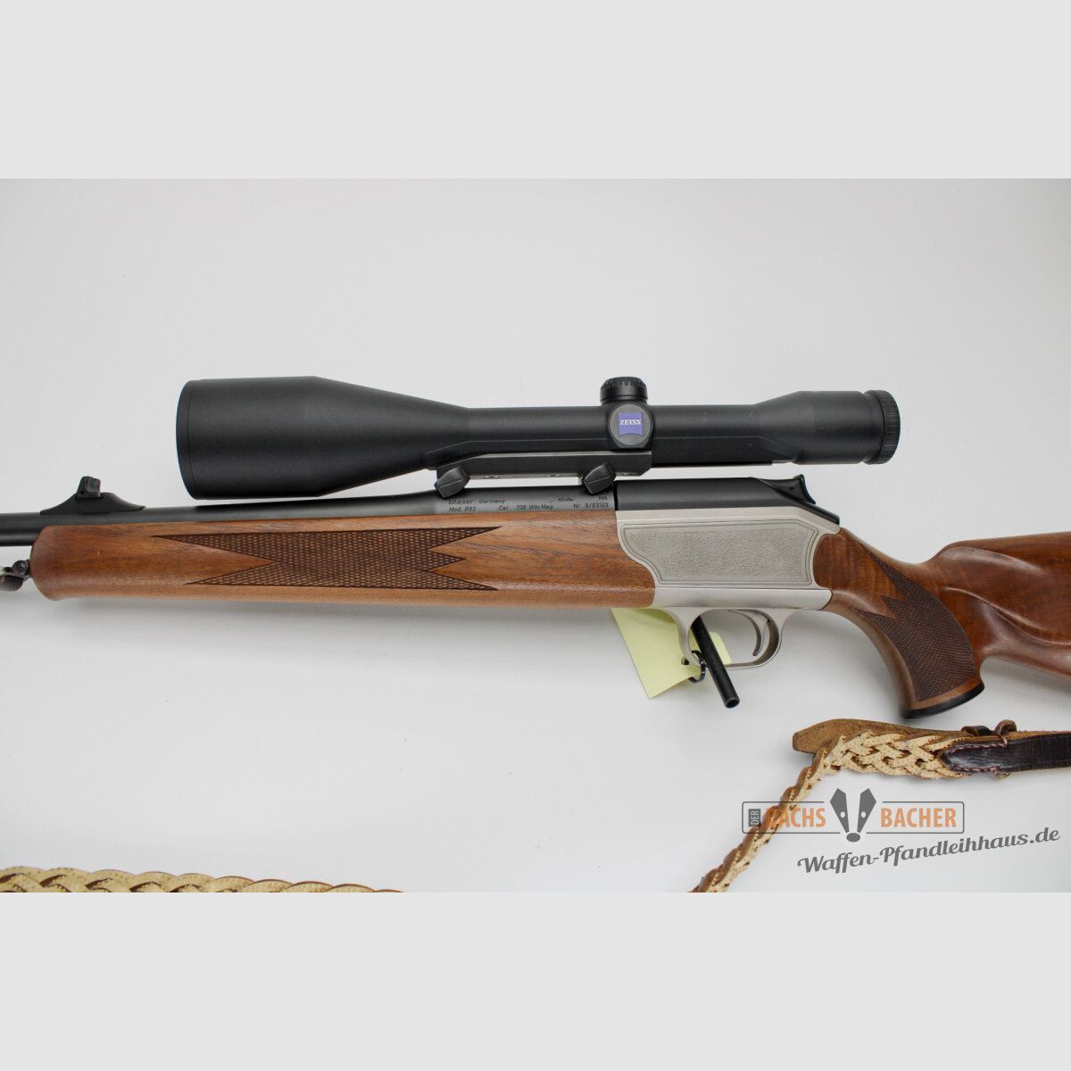 Rep. Büchse Blaser R93 Kal. .338 Win Mag mit Zeiss Diatal ZM 8x56MC, Bild 4 von 11
