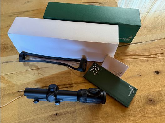 Swarovski Z8i+ 0.75-6x20 scope, like new