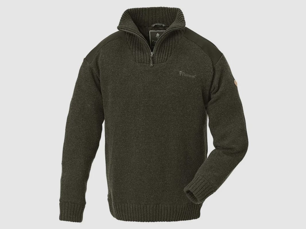 Heren-jachttrui Pinewood Hurricane Sweater Green