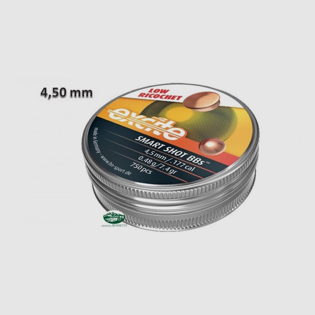 H&N SPORT Bullets EXCITE Smart Shot BBs coated cal. 4.5 mm 0.48gr
