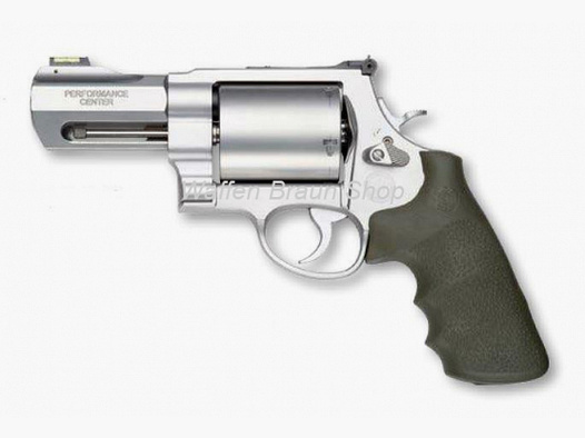 S&W Rev. Mod. 460 XVR, 3 1/2", cal. 460 S&W Mag., ungeflutete Trommel, Finish: satinless