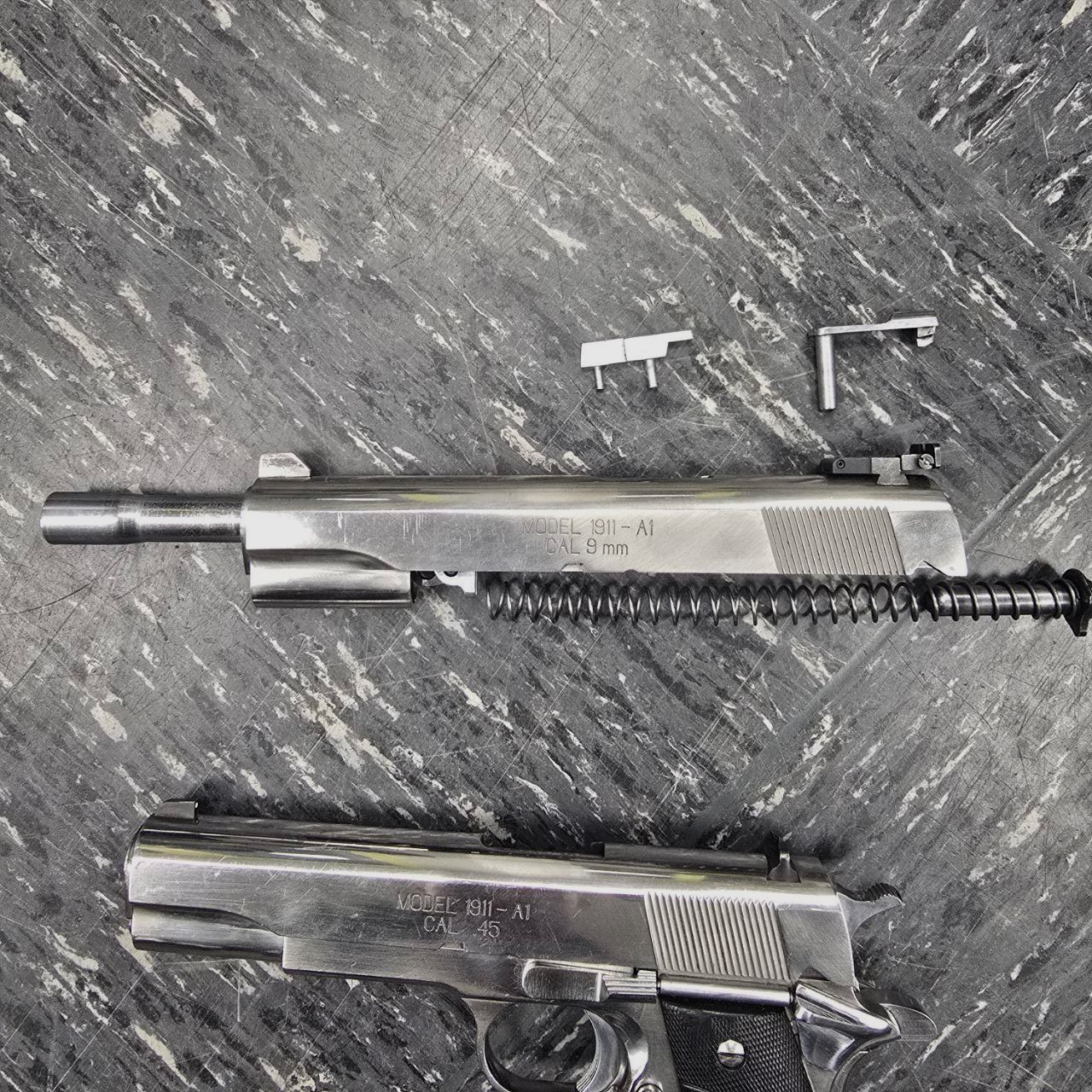 Springfield Armory 1911 – calibro .45 ACP e 9 mm Luger (sistema intercambiabile)