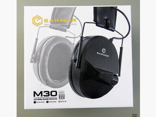 Cuffia Opsmen Tech Co. Earmor mod. M30 Electronic Hearing Protector BLACK