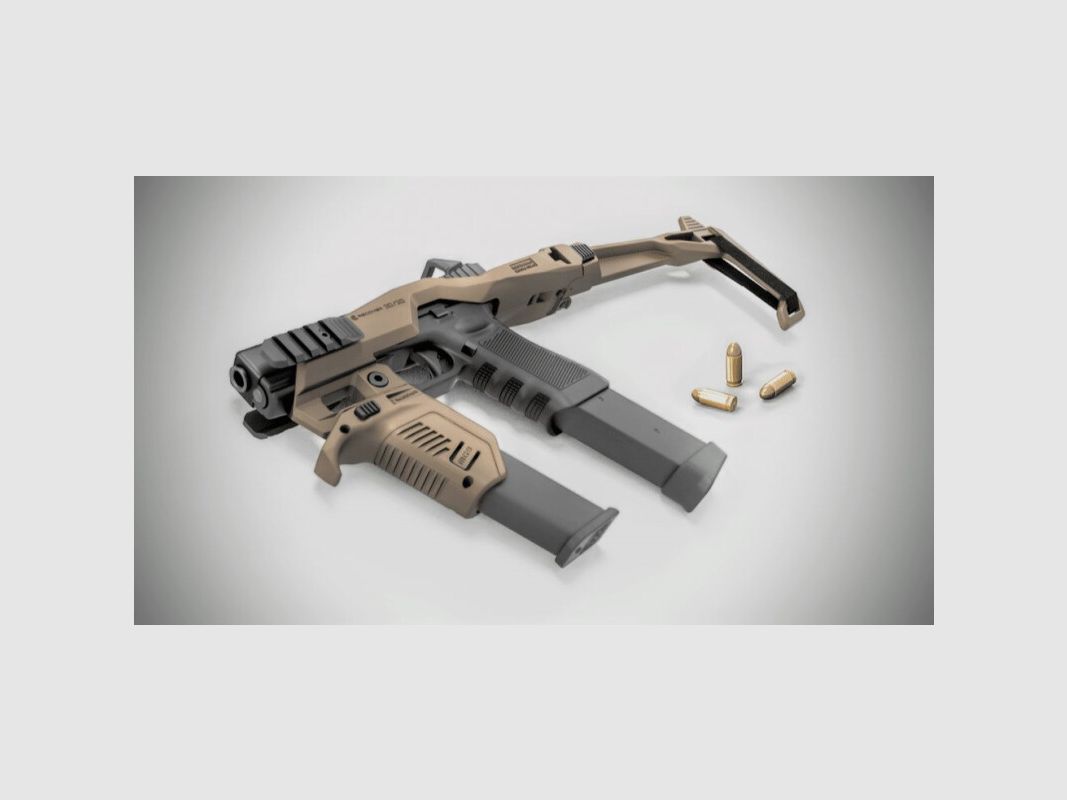 Recover MG9 skośny uchwyt na magazynki do Glocka czarny, zdjęcie 3 z 3