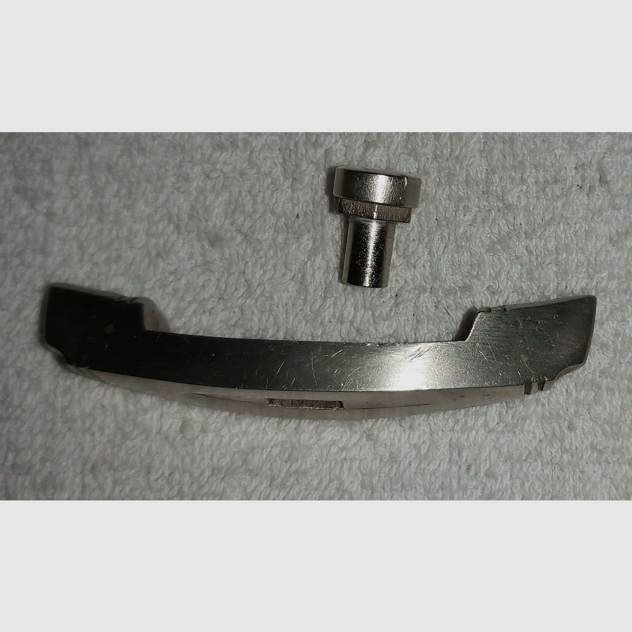 2 WK original lower crossguard and head screw for SA or SS service dagger