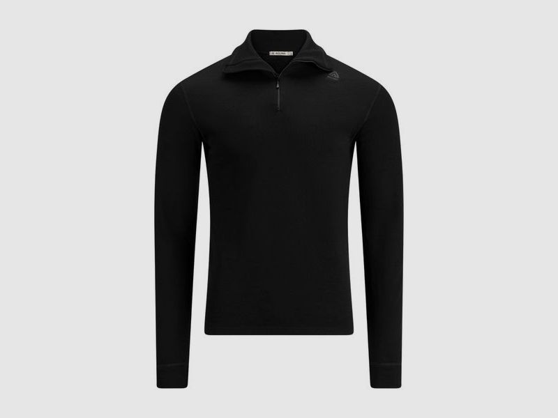 Aclima HotWool FR Polo Jet Black, billede 1 af 3